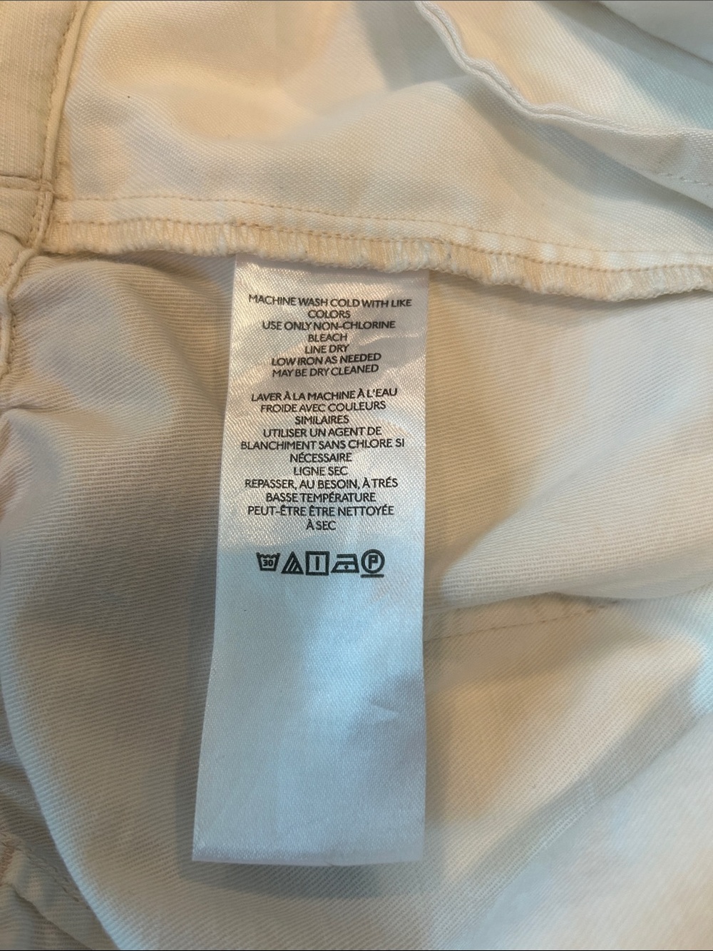 PILCRO by Anthropologie Utility Culottes in Creamy White Cotton Blend - Picture 11 of 13